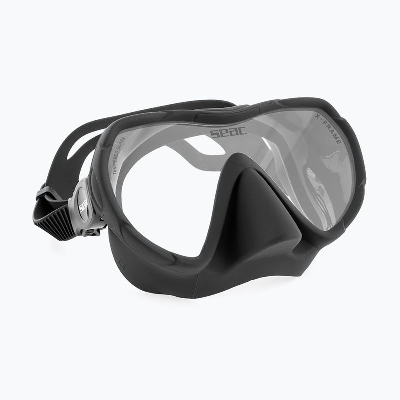 Маска для підводного плавання SEAC X-Frame black 4