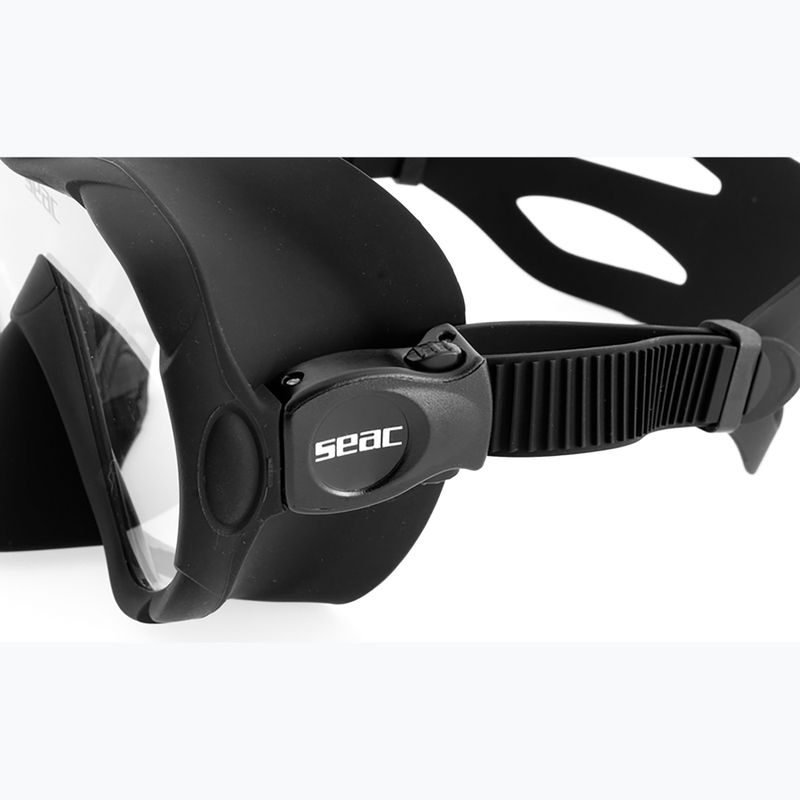 Маска для підводного плавання SEAC X-Frame black 5
