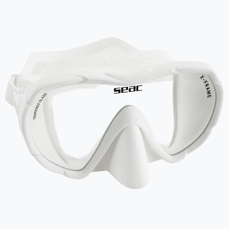 Маска для підводного плавання SEAC X-Frame white 3