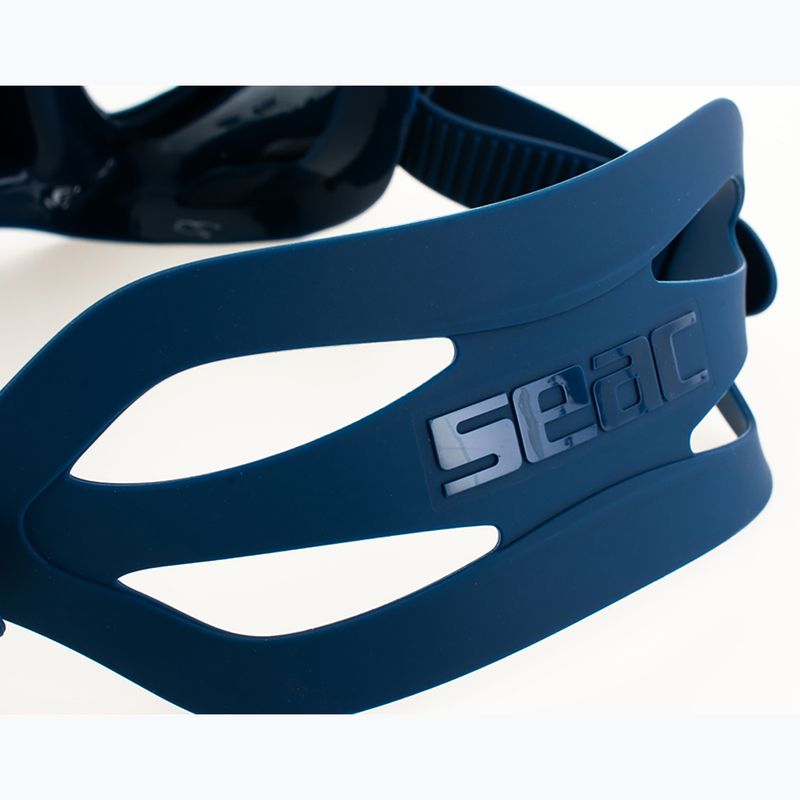 Маска для підводного плавання SEAC X-Frame blue 8