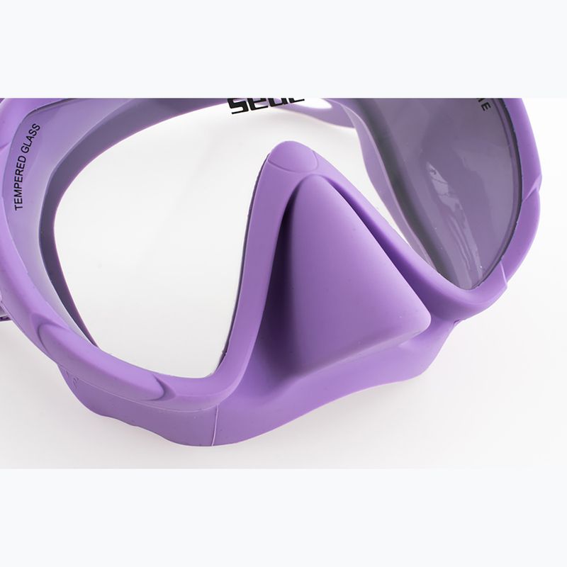 Маска для підводного плавання SEAC X-Frame lilac 6
