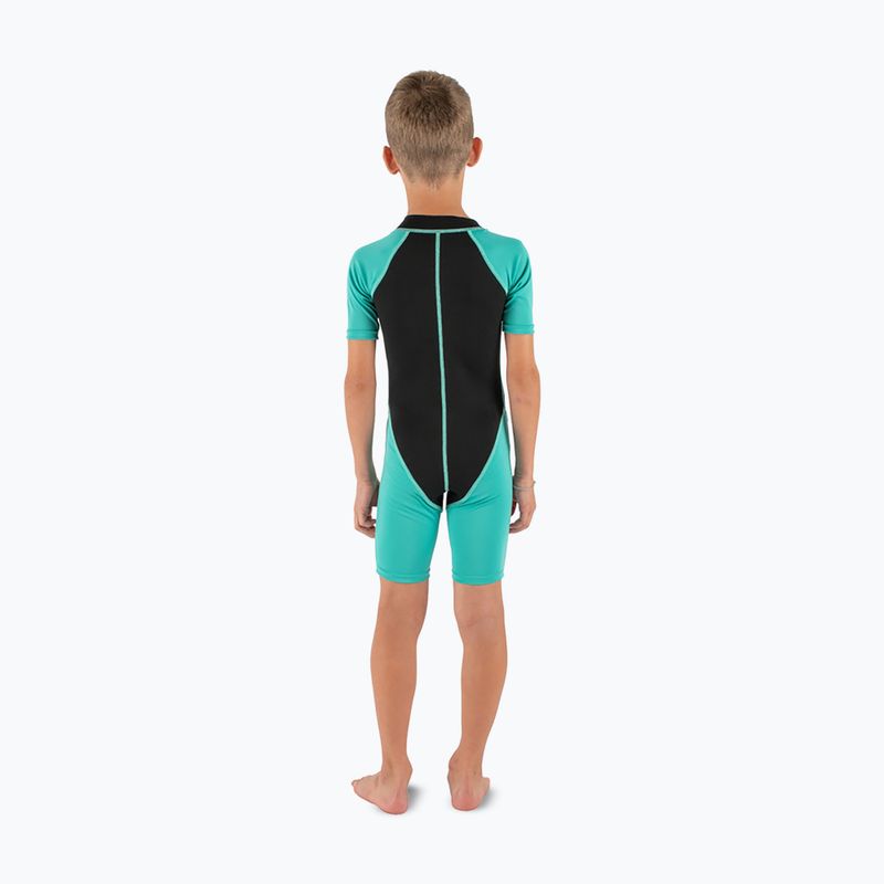 Гідрокостюм дитячий SEAC Dolphin Shorty 1,5 mm black/tiffany 2