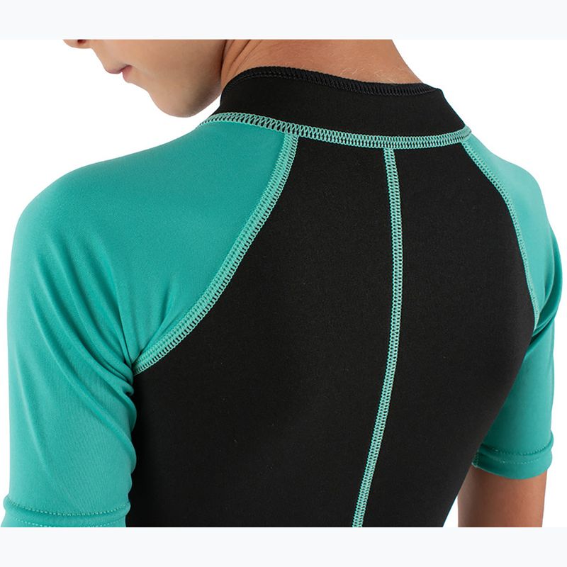 Гідрокостюм дитячий SEAC Dolphin Shorty 1,5 mm black/tiffany 6