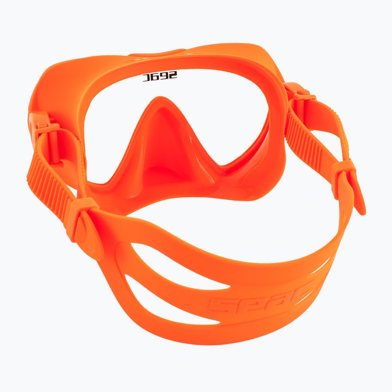 Маска для підводного плавання SEAC X-Frame orange 3