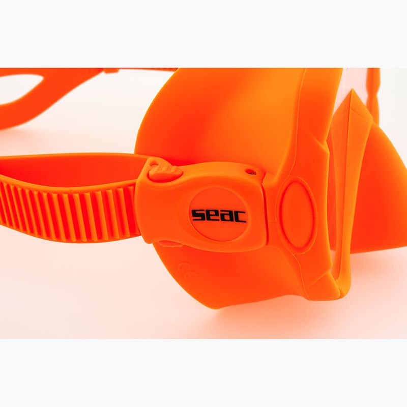 Маска для підводного плавання SEAC X-Frame orange 6