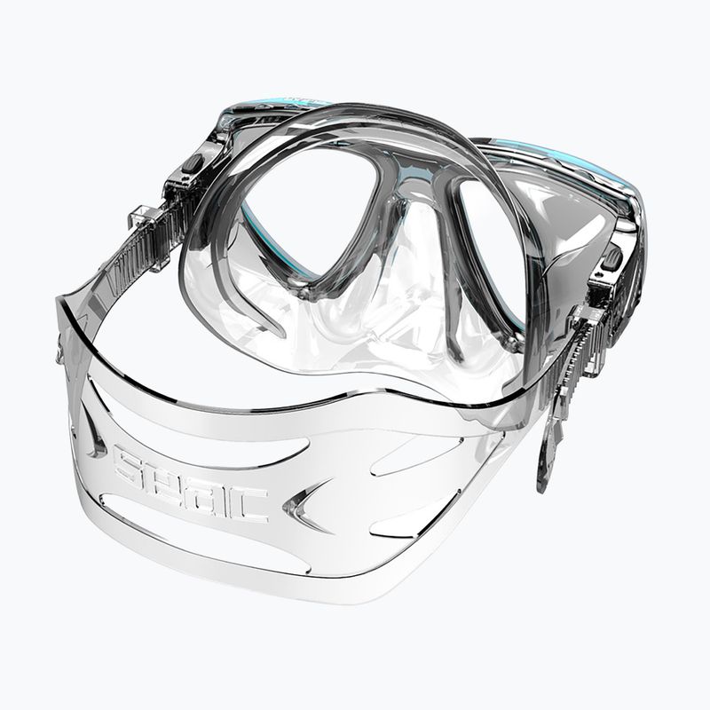 Маска для підводного плавання SEAC Clear Antifog aquamarine 3