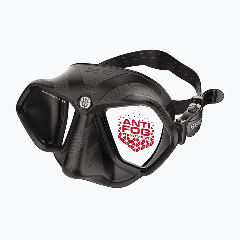 Маска для підводного плавання SEAC Wild Antifog black 2