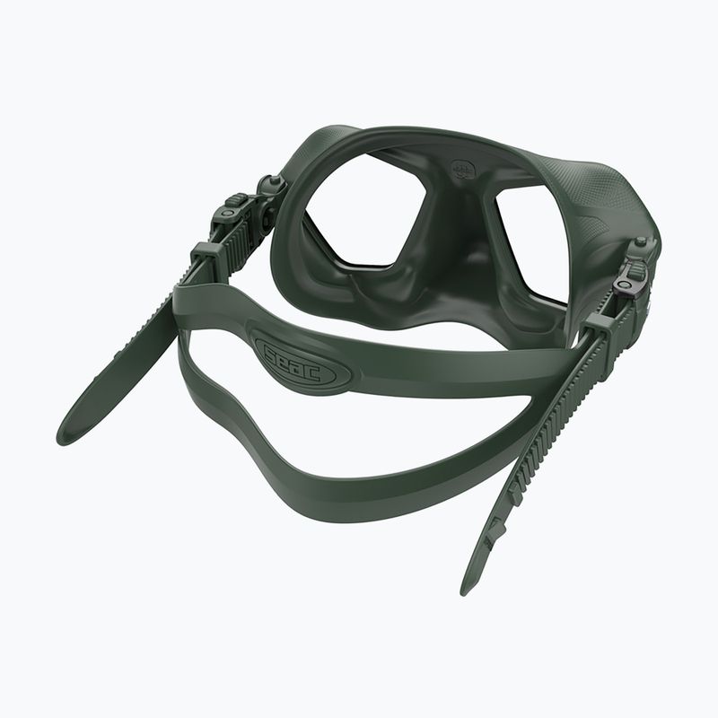 Маска для підводного плавання SEAC Wild Antifog green 3