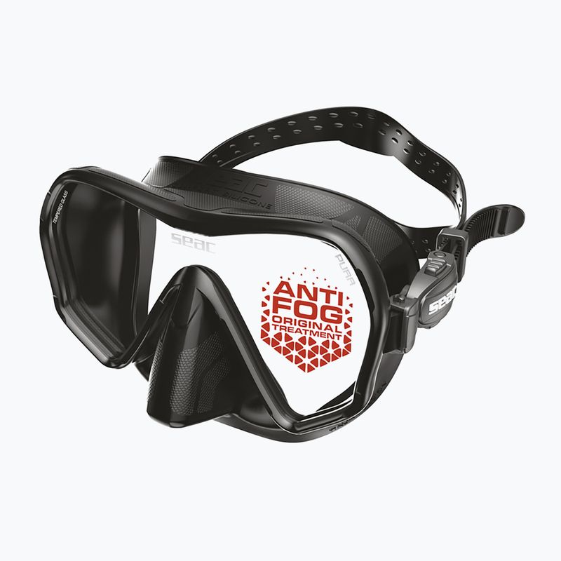 Маска для підводного плавання SEAC Pura Antifog black 2