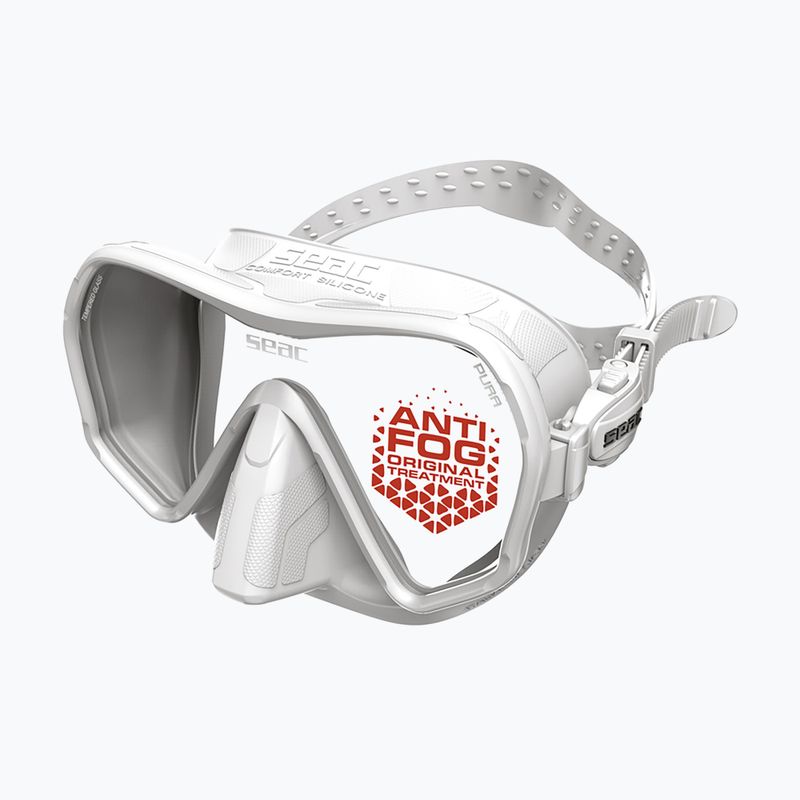 Маска для підводного плавання SEAC Pura Antifog white 2