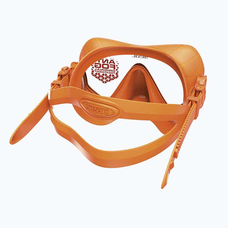 Маска для підводного плавання SEAC Pura Antifog orange 3