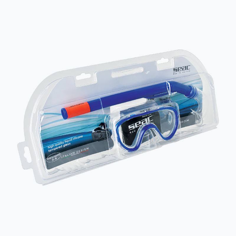 Набір для снорклінгу дитячий SEAC Marina Bis Set blue 2