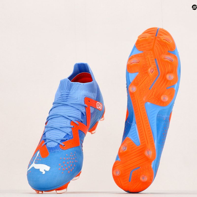 Футбольні бутси чоловічі PUMA Future Match FG/AG блакитні 107180 01 13