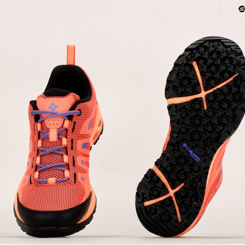 Взуття туристичне жіноче Columbia Vapor Vent lychee/purple lotus 12