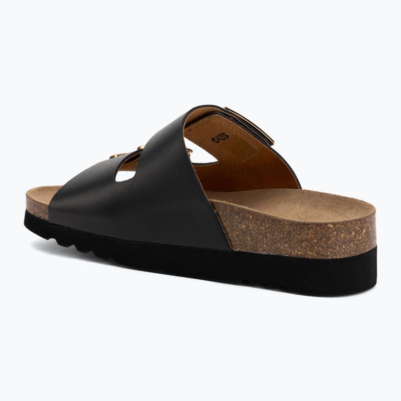 Жіночі шльопанці Scholl Montery 2 Straps Ad Med black 3