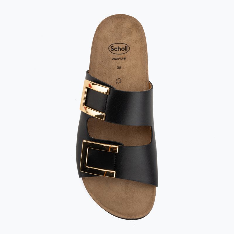 Жіночі шльопанці Scholl Montery 2 Straps Ad Med black 5