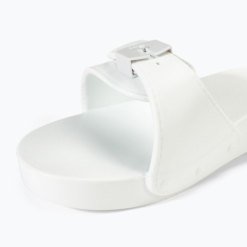 Жіночі шльопанці Scholl Pescura Heel Aqua Eva на підборах білого кольору 7