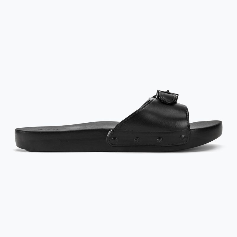 Жіночі шльопанці Scholl Pescura Flat Aqua Eva чорні 2