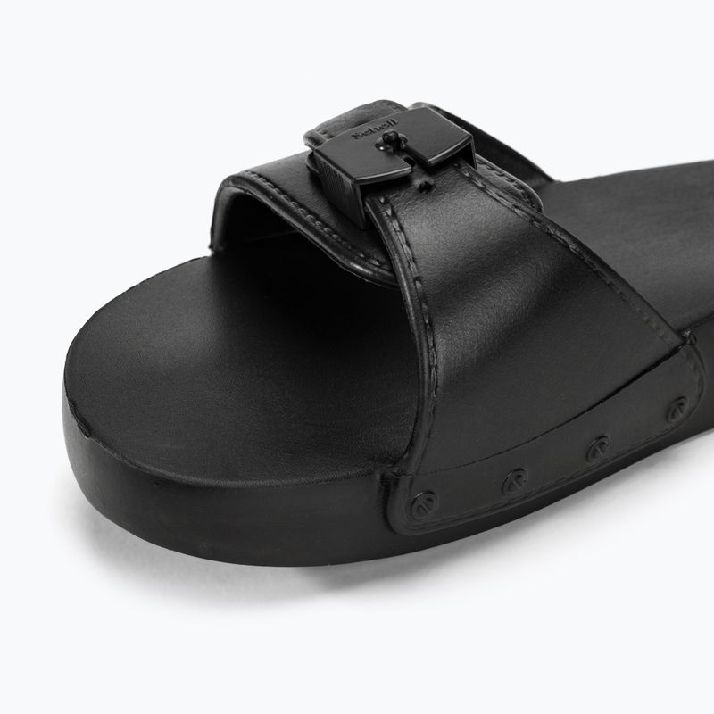 Жіночі шльопанці Scholl Pescura Flat Aqua Eva чорні 7