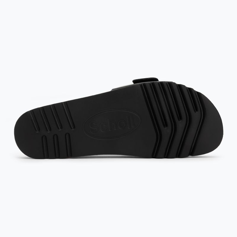 Шльопанці жіночі Scholl Kathleen Printed Leather black 4