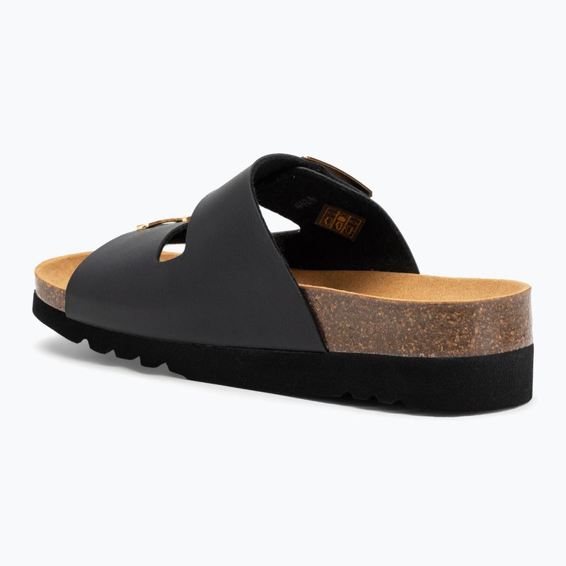 Шльопанці жіночі Scholl Monterey 2 Straps Ad Med black 3