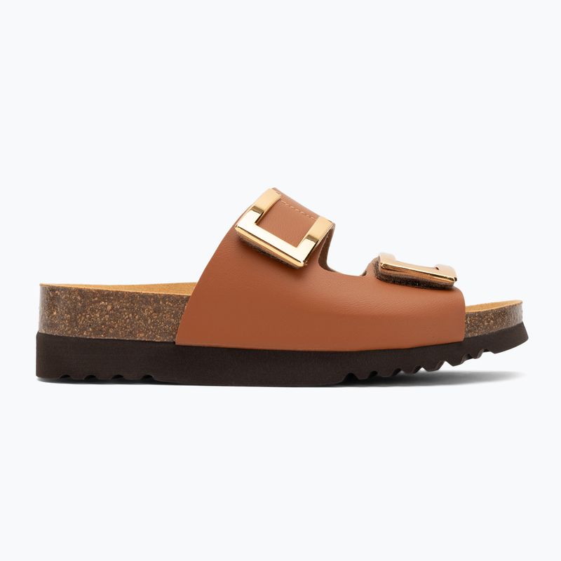 Шльопанці жіночі Scholl Monterey 2 Straps Ad Med camel 2