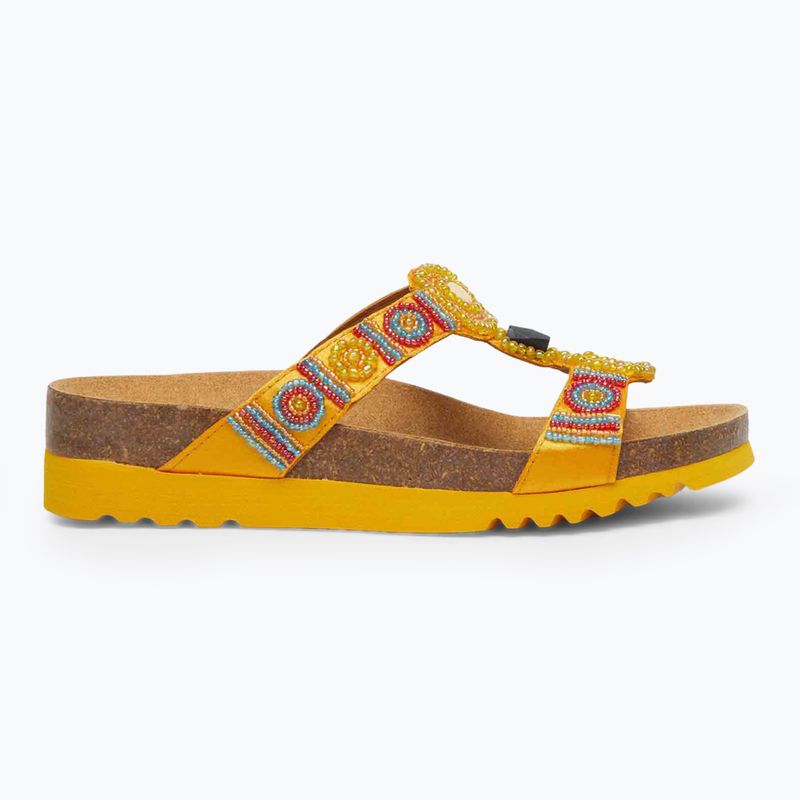 Жіночі шльопанці Scholl New Bogota Wedge Med мандариновий 2