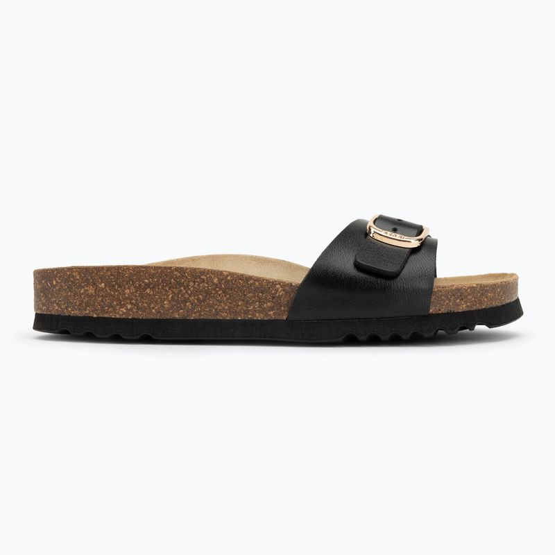 Шльопанці жіночі Scholl Estelle Laminated black 2