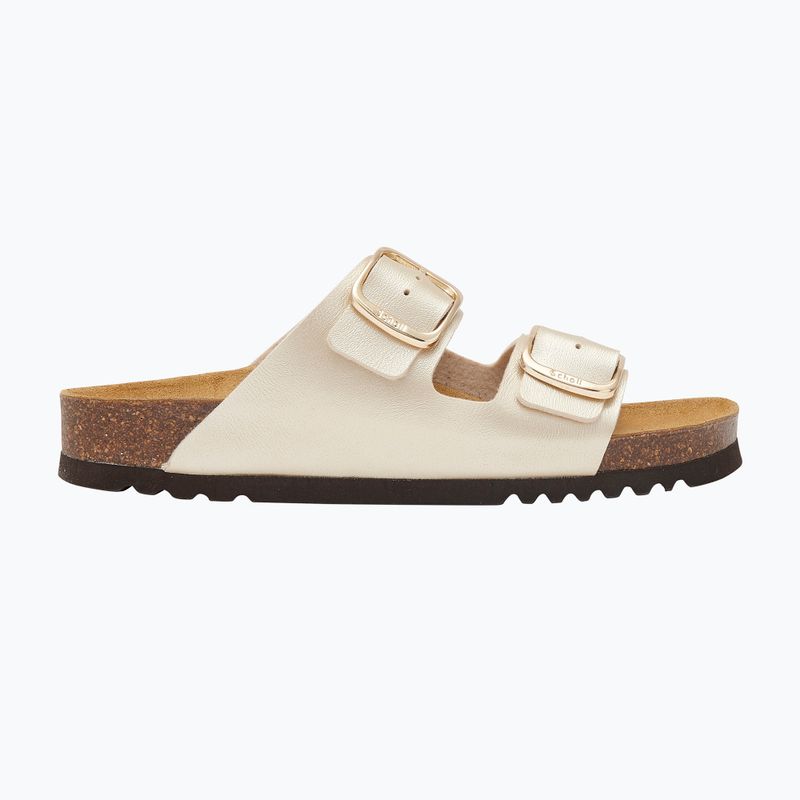 Шльопанці жіночі Scholl Josephine Metal light gold