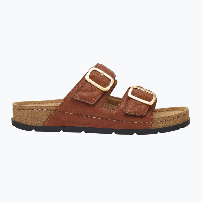 Шльопанці жіночі Scholl Bora 2 Straps Med tobacco 2
