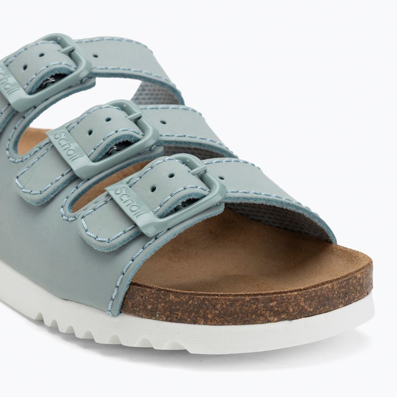 Шльопанці жіночі Scholl Rio Wedge Ad Med pale blue 7