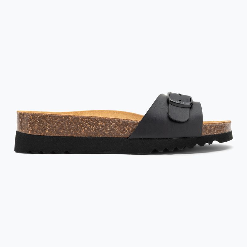 Шльопанці жіночі Scholl Ginni Wide Med black 2