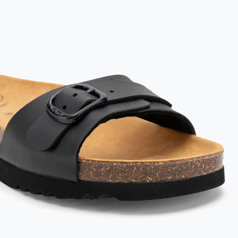 Шльопанці жіночі Scholl Ginni Wide Med black 7