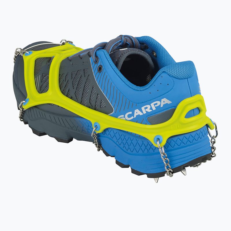 Кішки для взуття CAMP Ice Master Ultralight lime/orange 2