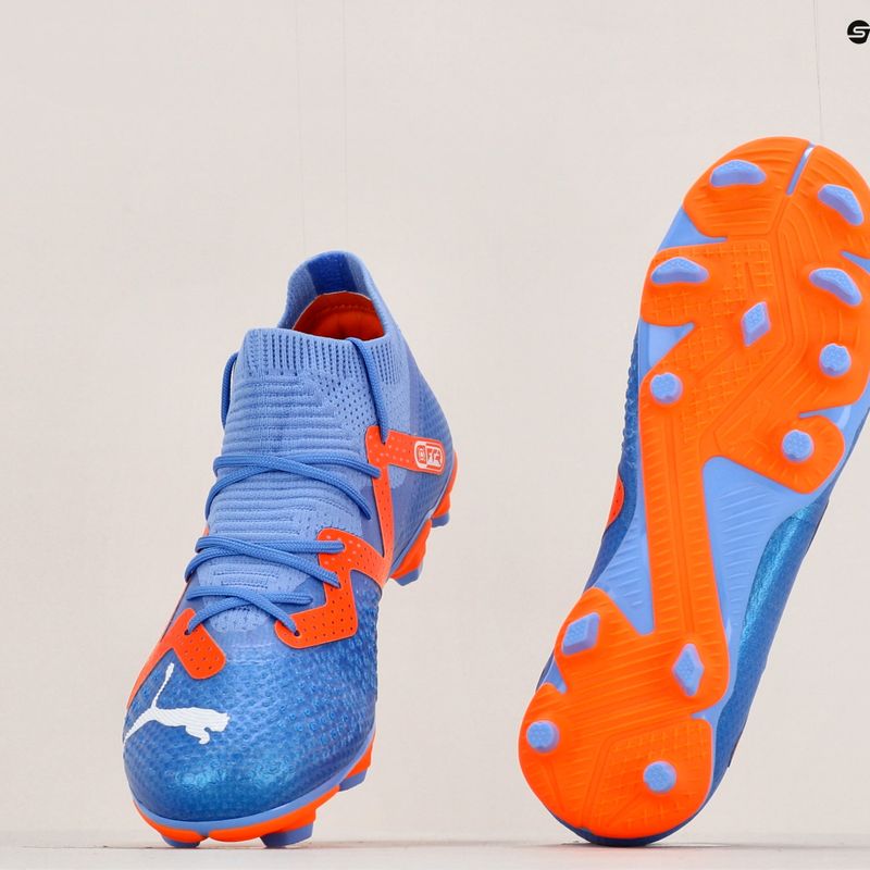 Футбольні бутси дитячі PUMA Future Pro FG/AG блакитні 107194 01 11