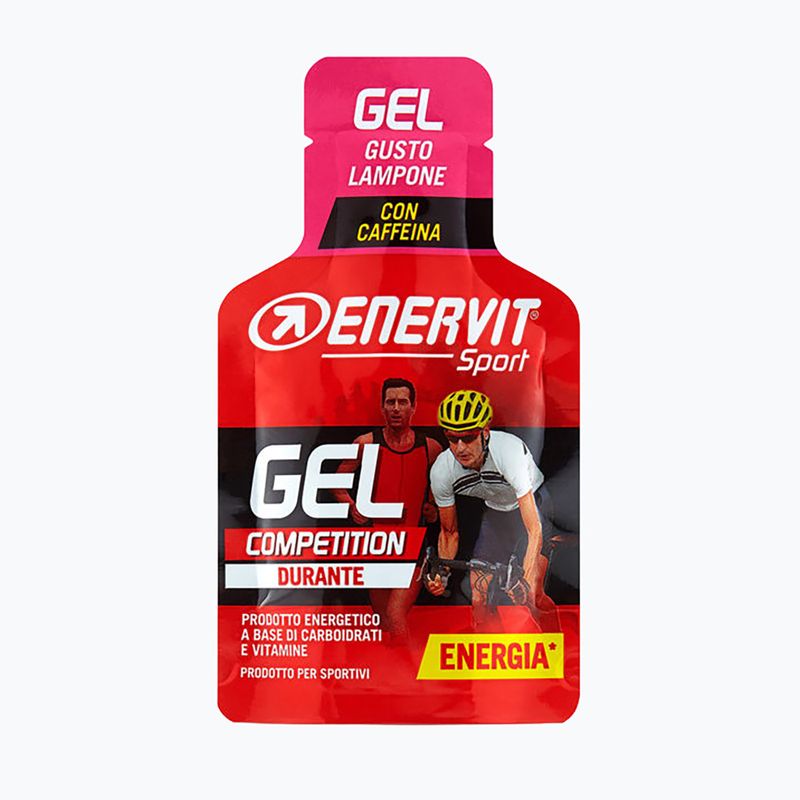 Гель енергетичний Enervit 25 мл raspberry with caffeine