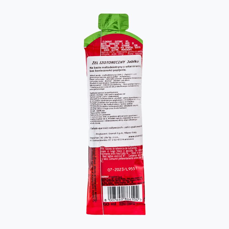 Гель ізотонічний Enervit Isotonic 60 ml яблуко 2