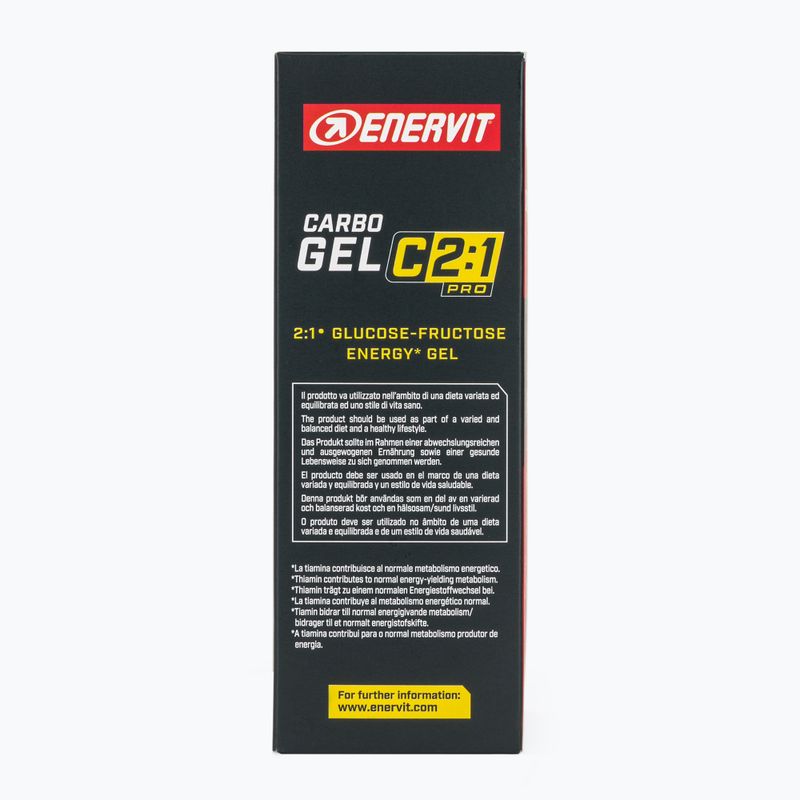 Набір енергетичних гелів Enervit Carbo Gel C2:1Pro 7 pcs x 60 ml mango 3