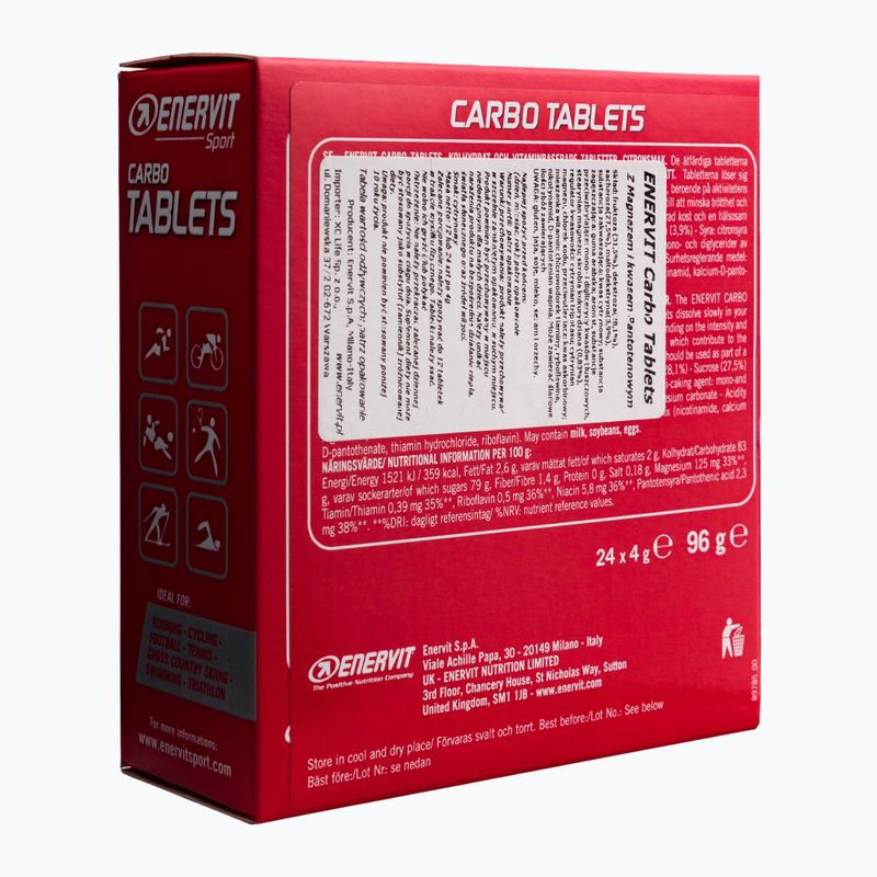 Enervit Chew Carbo 96 g лимон 2