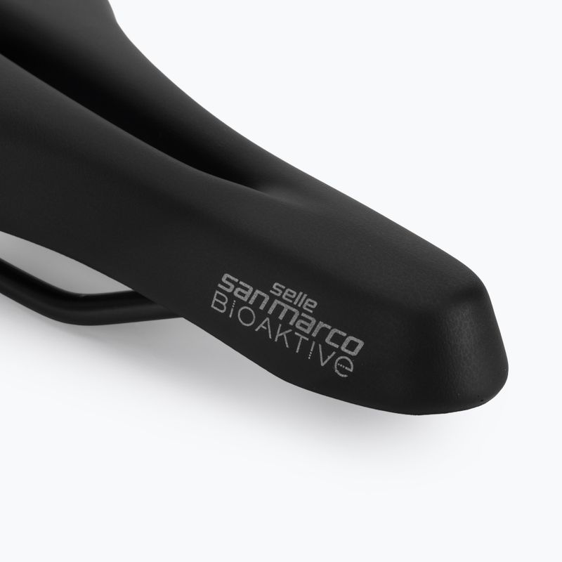 Сідло велосипедне SAN MARCO Sportive Biofoam Open Small 0-30° black matte 5