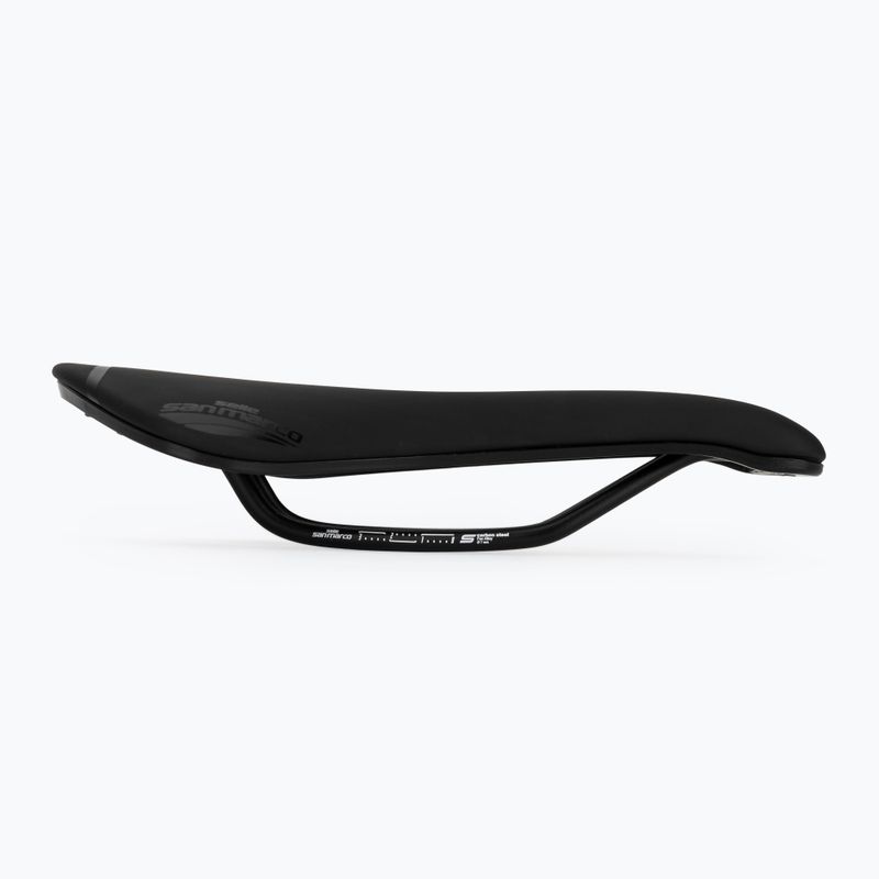 Сідло велосипедне чоловіче SAN MARCO Aspide Short Sport Wide Open black 2