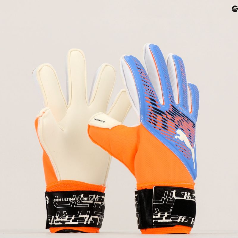Рукавиці воротарські дитячі PUMA Ultra Grip 2 RC блакитно-помаранчеві 041815 05 7