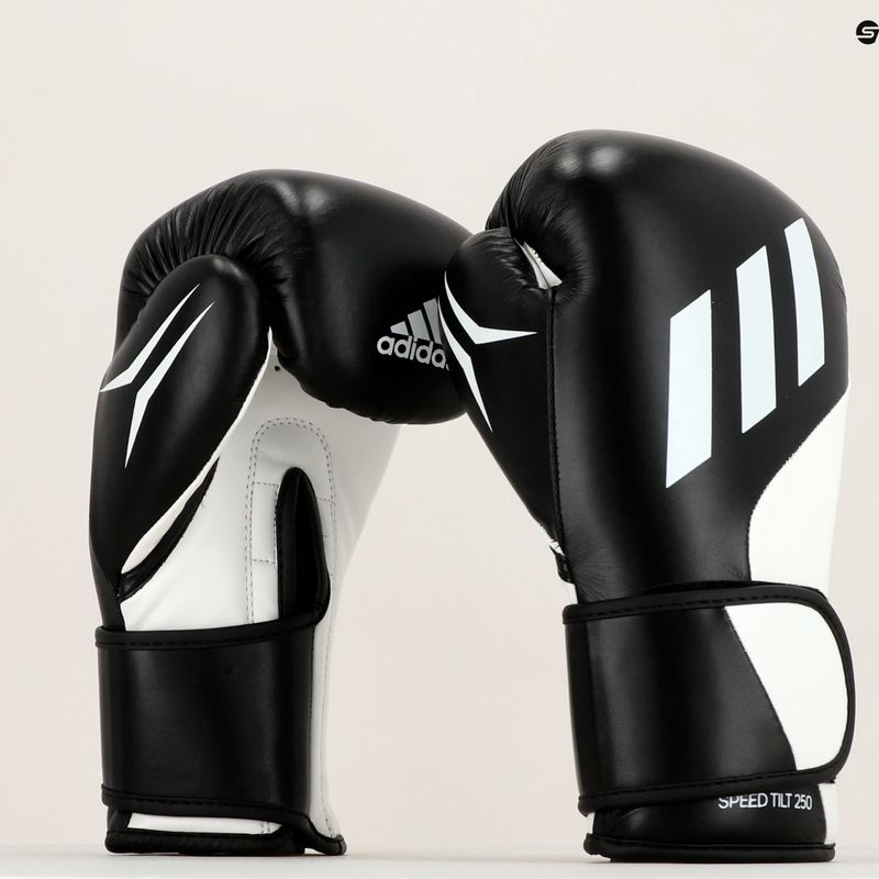 Рукавиці воксерські adidas Speed Tilt 250 чорні SPD250TG 7