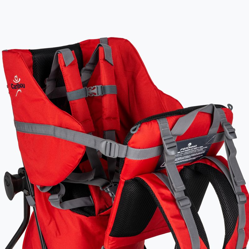 Рюкзак-переноска для дитини Ferrino Caribou red 5