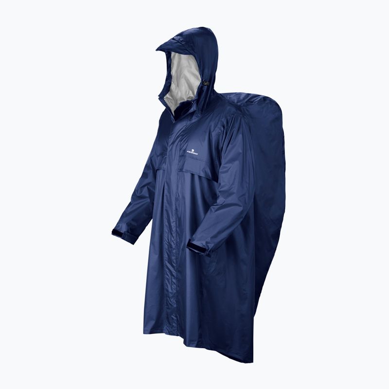 Пончо-дощовик Ferrino Trekker Ripstop navy