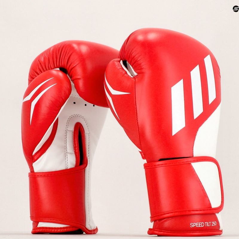 Рукавиці воксерські adidas Speed Tilt 250 червоні SPD250TG 6