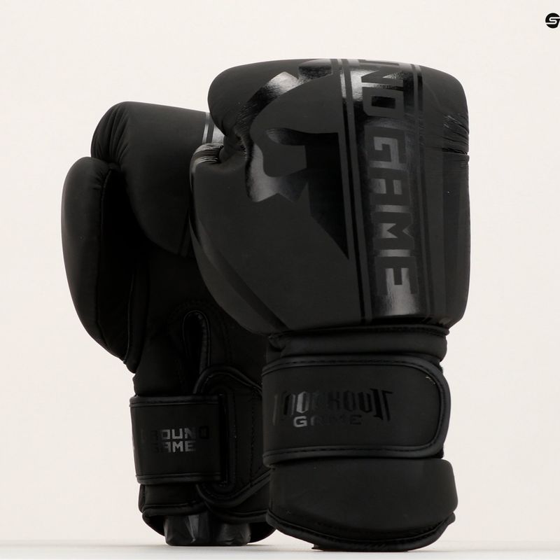 Рукавиці воксерські Ground Game Stripe чорні 21BOXGLOSTRBL10 9