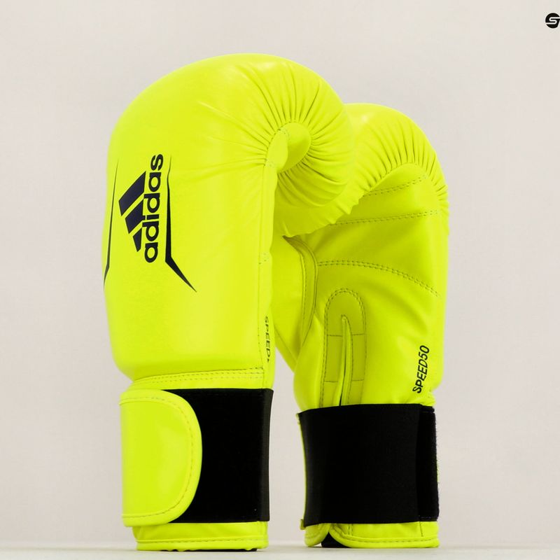 Рукавиці воксерські adidas Speed 50 жовті ADISBG50 7