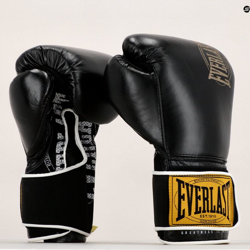 Рукавиці воксерські EVERLAST 1910 Classic чорні EV1910 7