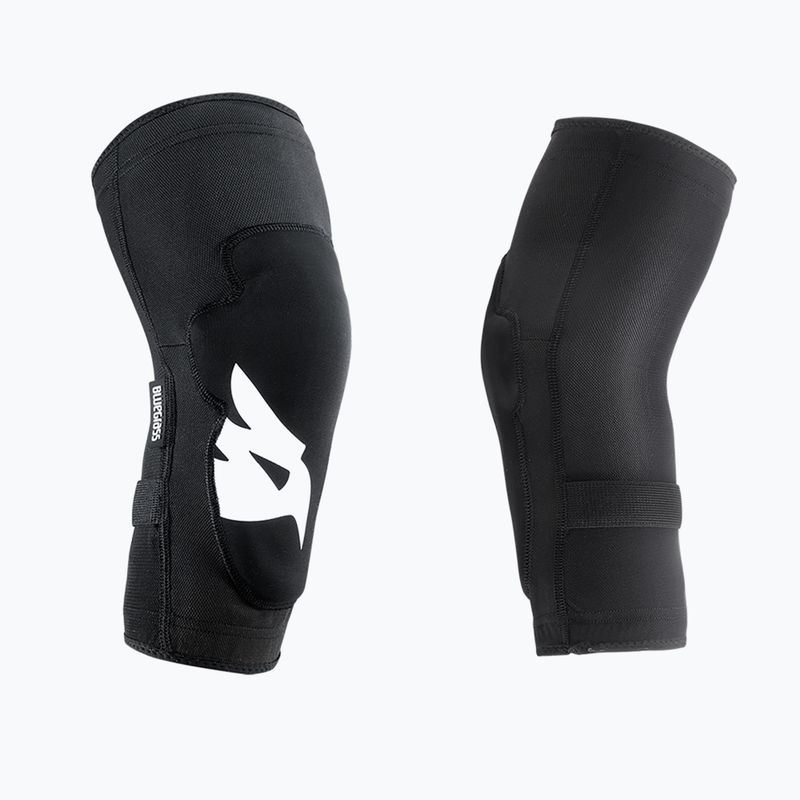 Наколінники велосипедні Bluegrass Skinny чорно-білі 3PROP25L018 5